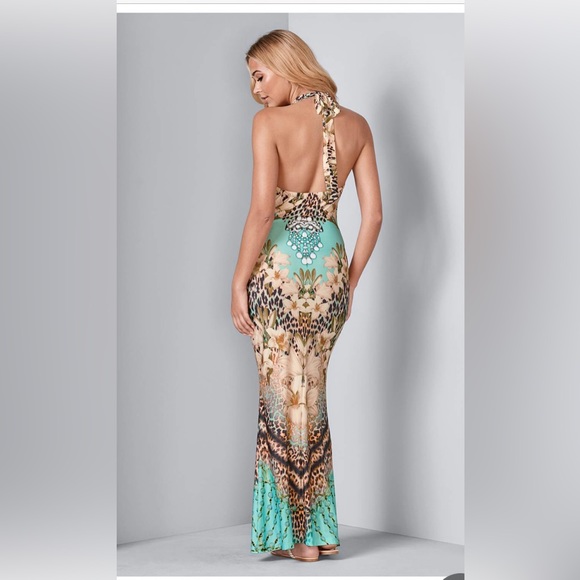 Halter maxi dress - Picture 3 of 6